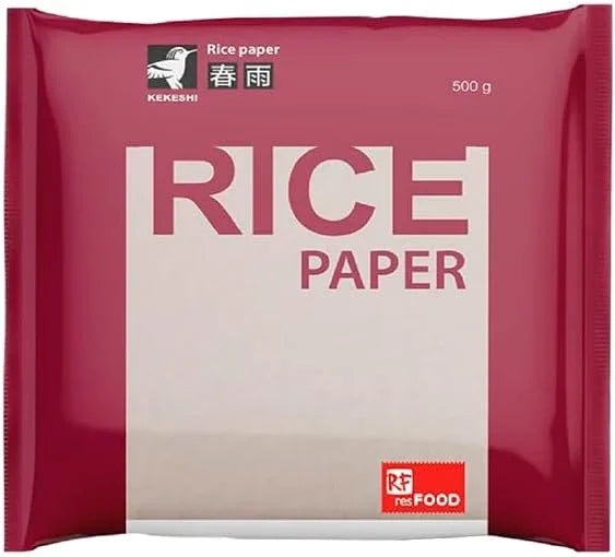 Kekeshi Rice Paper - Square 50-53 Sheets, 500g ( Pack of 3)