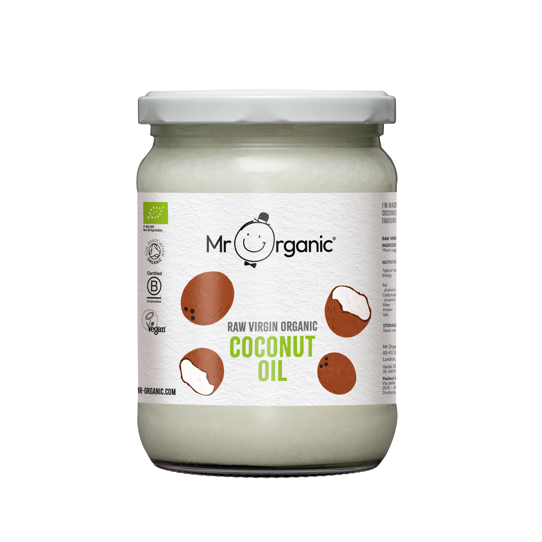 Mr Organic Virgin Coconut Oil 200ml