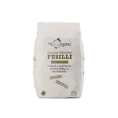 Mr Organic White Fusilli Pasta 500g