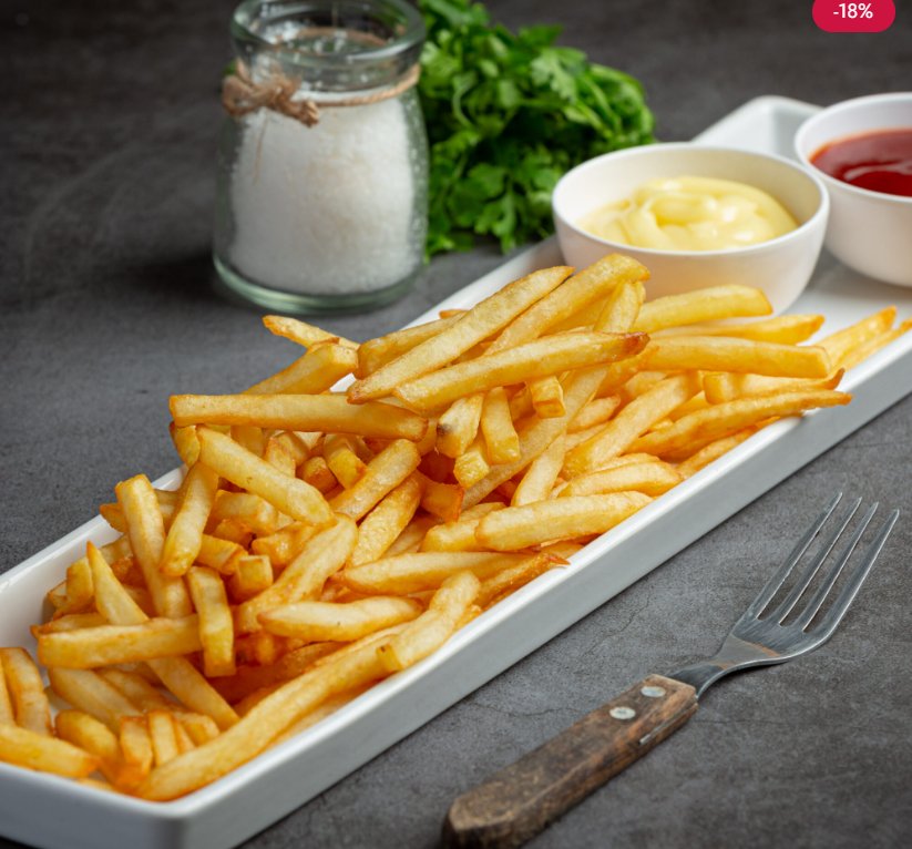 French fries 6x6mm (coated)