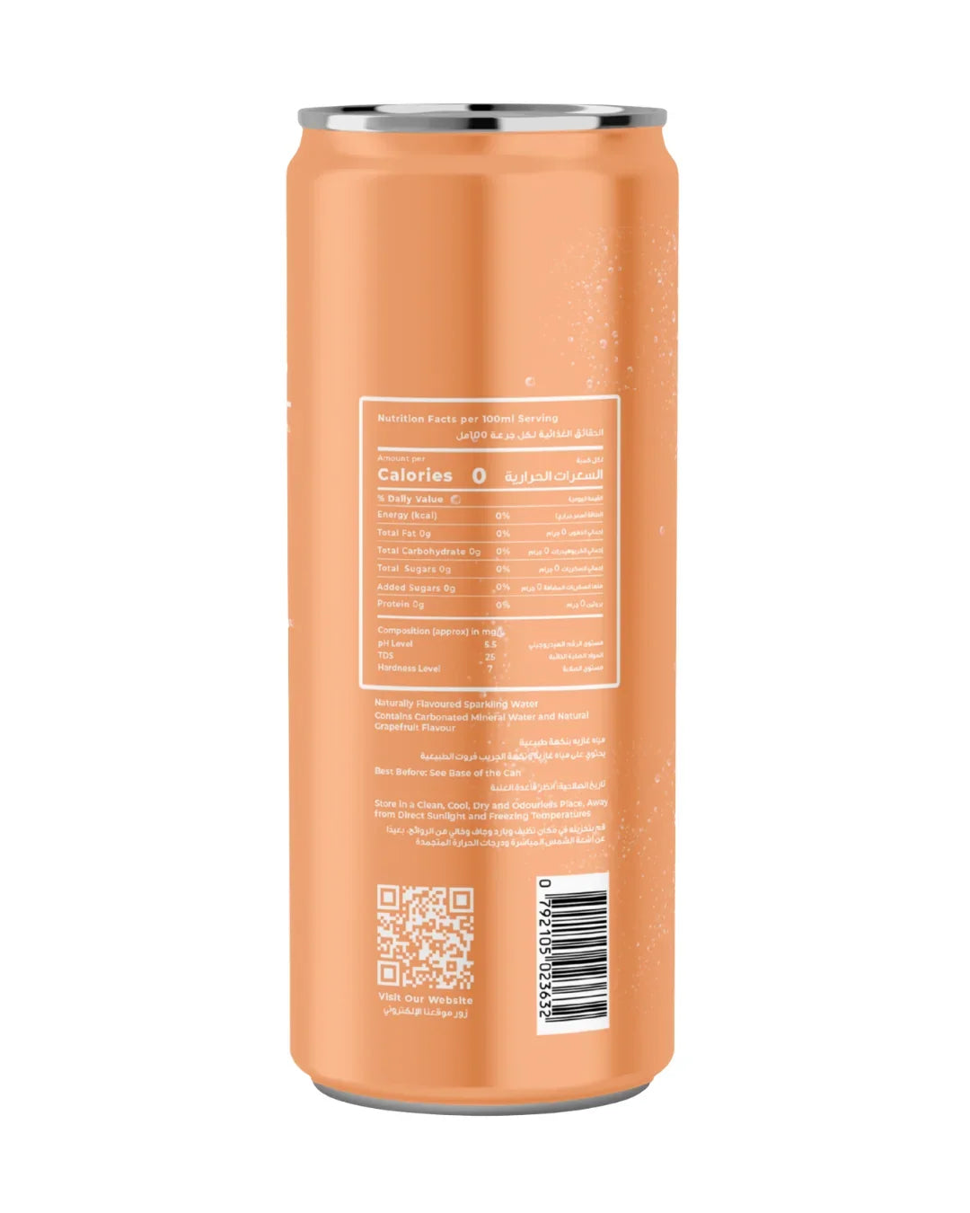 FRIO Natural Grapefruit sparkling water - 250ml