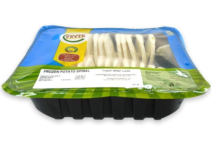 Frozen Potato Spirals