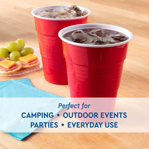 Heavy - Duty Red Cups - 240 Cups