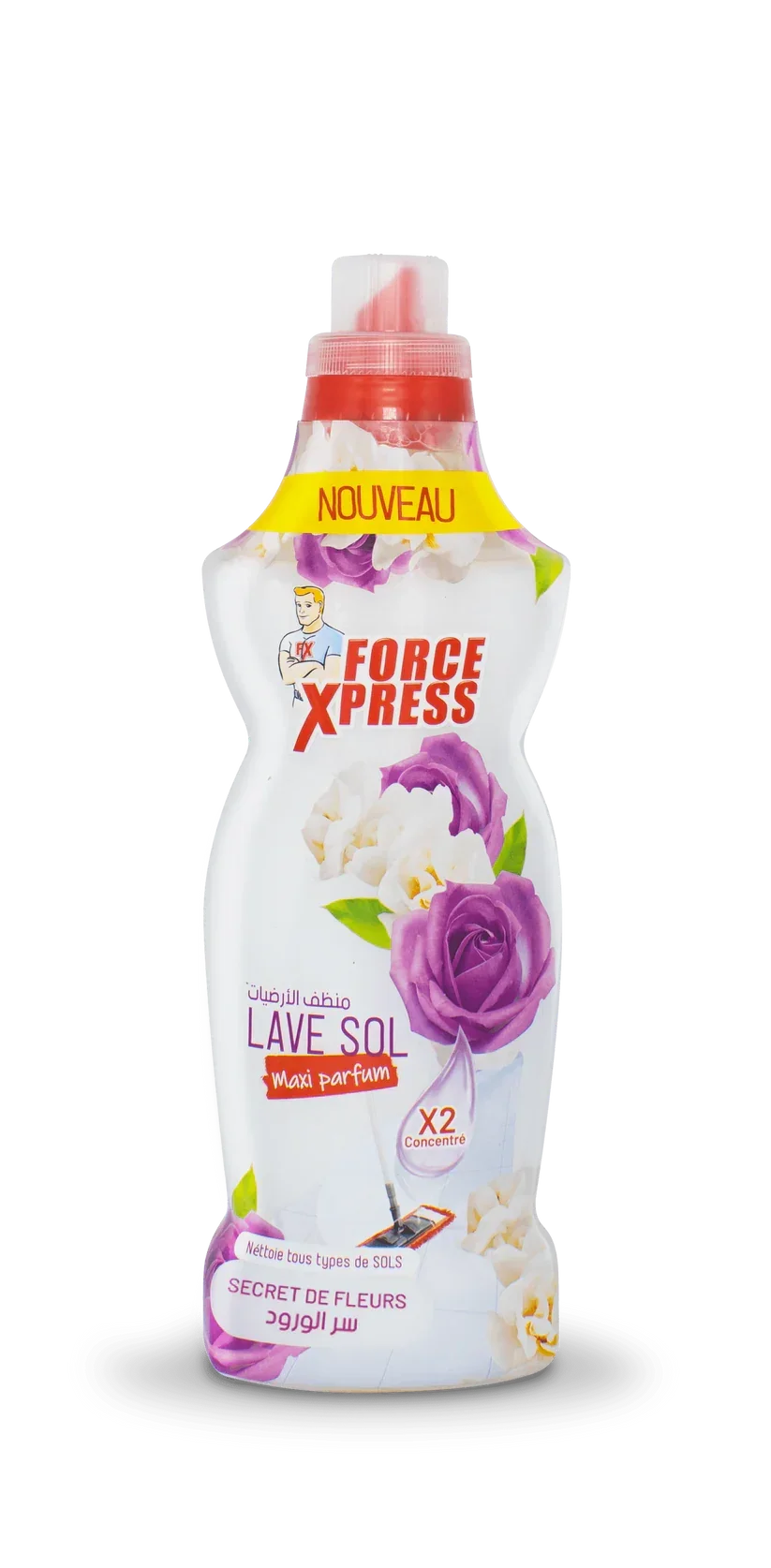 Force Xpress Floor Cleaner Secret De Fleurs 1L