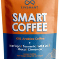 LivSmart 100% Arabica Coffee with Moringa, Turmeric, MCT Oil, Maca & Cinnamon – 100g