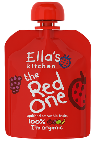 Ella's Kitchen organic the red one 90g x 5. Expiry Date: 1-May-26