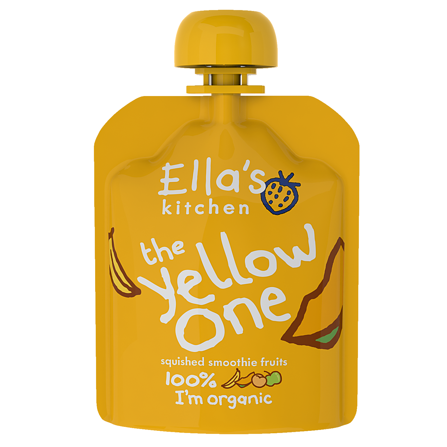 Ella's Kitchen organic the yellow one 90g x 5. Expiry Date: 1-Jun-26