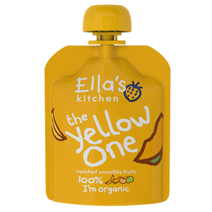 Ella's Kitchen organic the yellow one 90g x 5. Expiry Date: 1-Jun-26