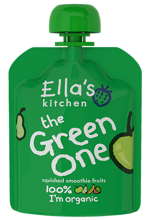 Ella's Kitchen organic the green one 90g x 5. Expiry Date: 1-May-26