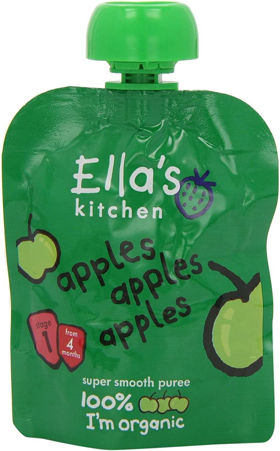 Ella's Kitchen organic Apples 70g. Expiry Date: 1-May-26