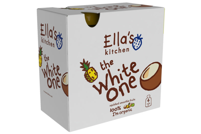 Ella's Kitchen organic the white one 90g x 4