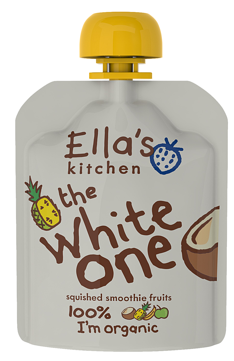 Ella's Kitchen organic the white one 90g x 4
