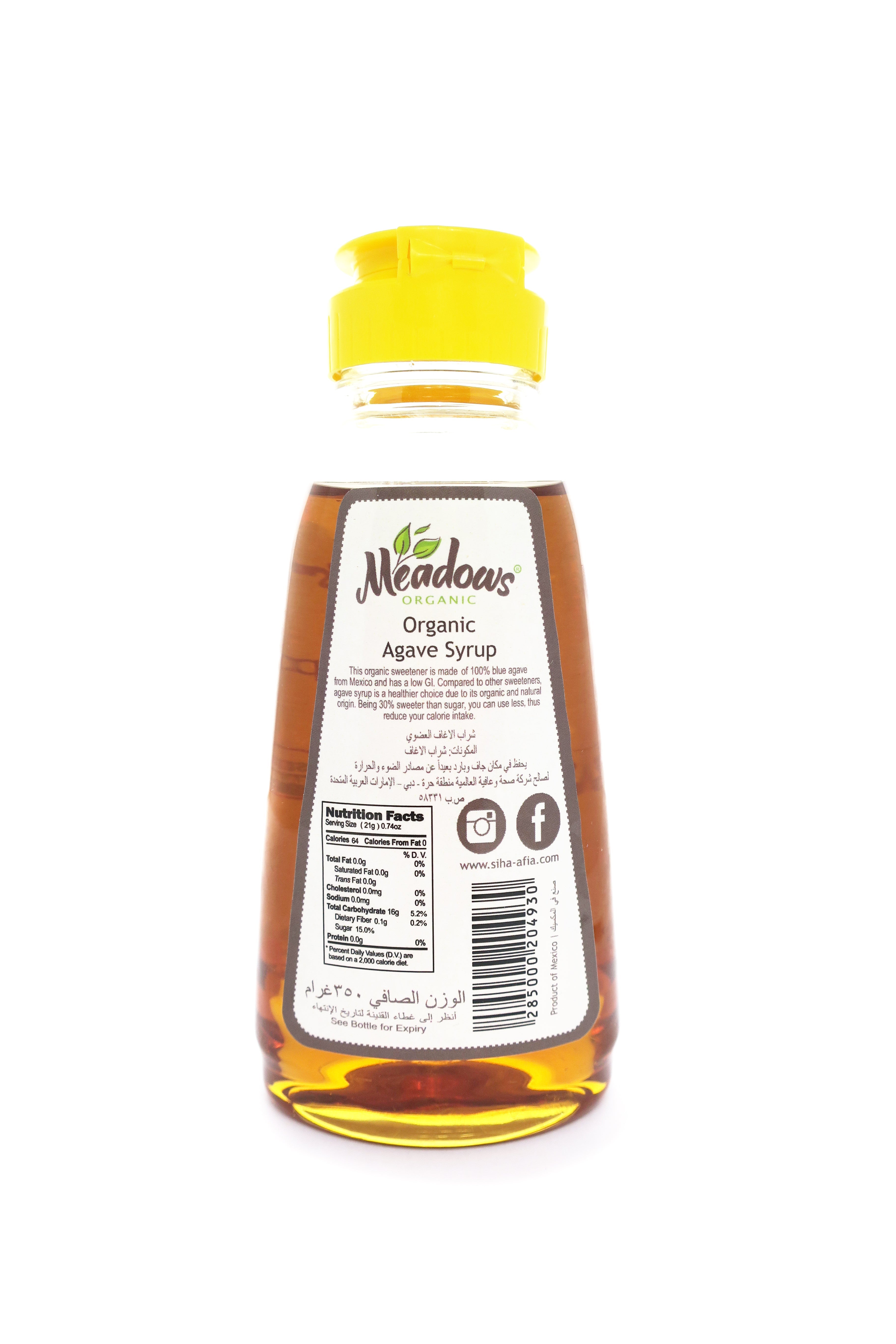 Meadows Organic Agave Syrup 350g