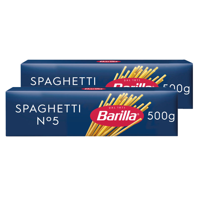 Barilla Spaghetti no. 5 (2 pack X 500G) (Near Expiry )