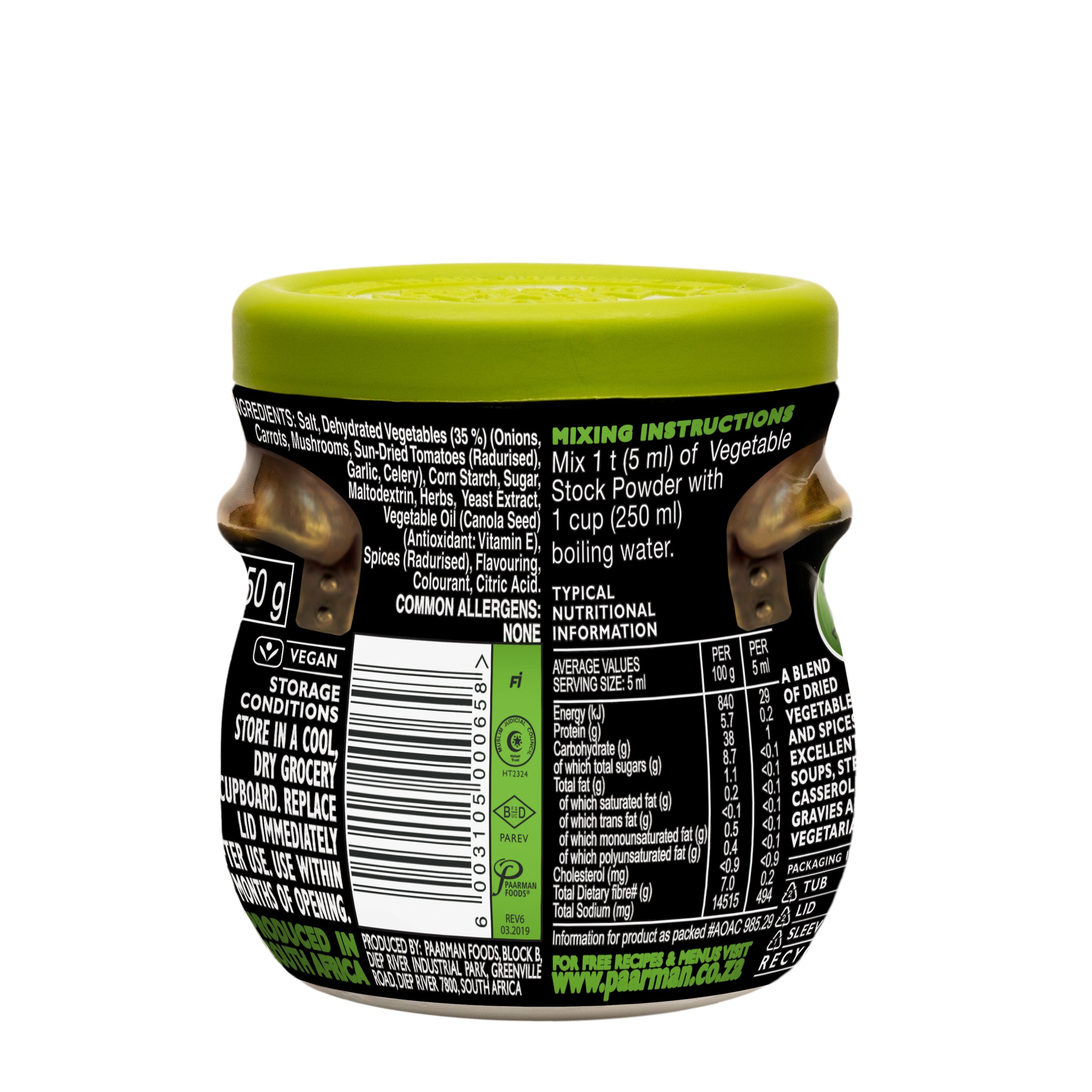 Ina Paarman Vegetable Stock Powder 150g