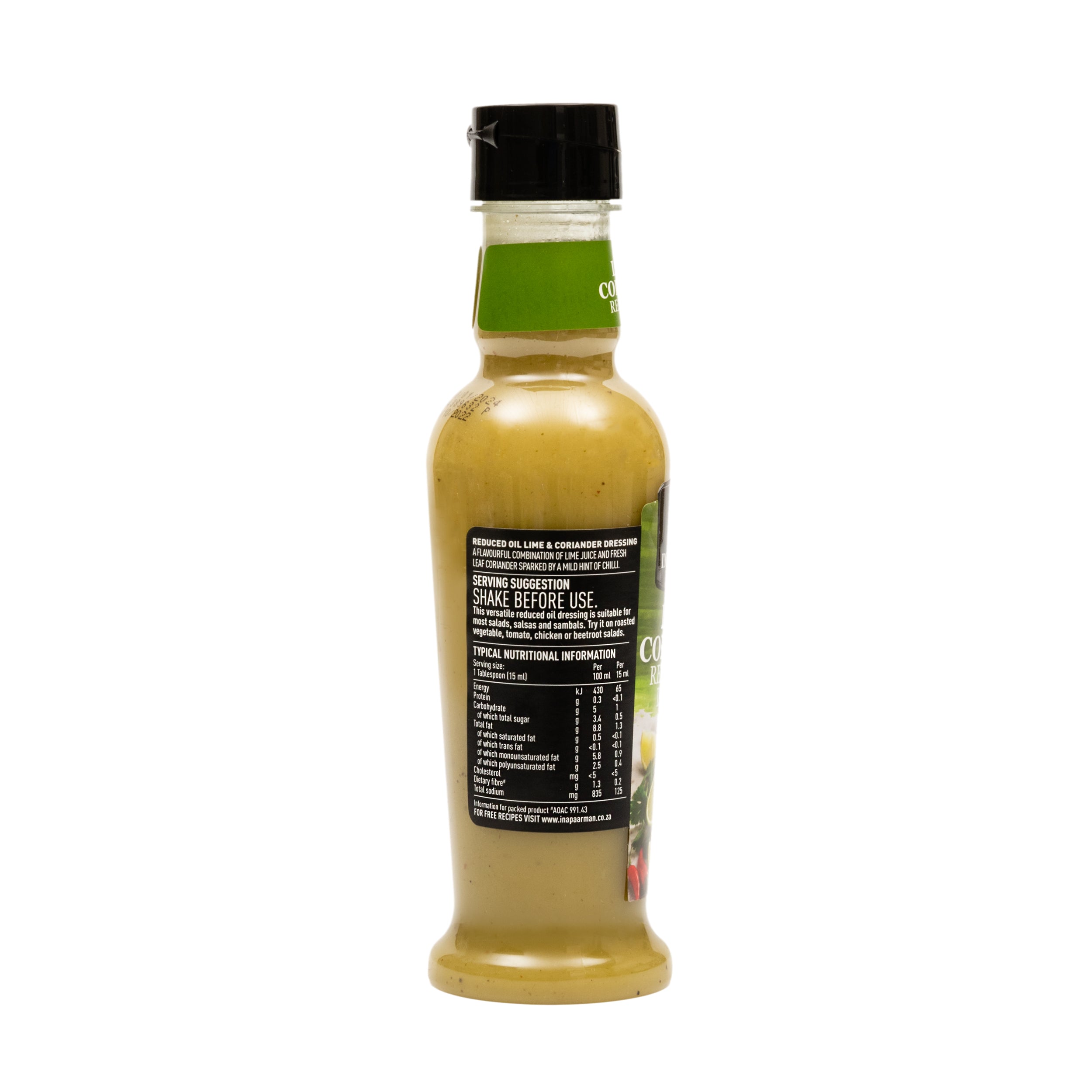 Ina Paarman Reduced Oil Lime & Coriander Dressing 300ml