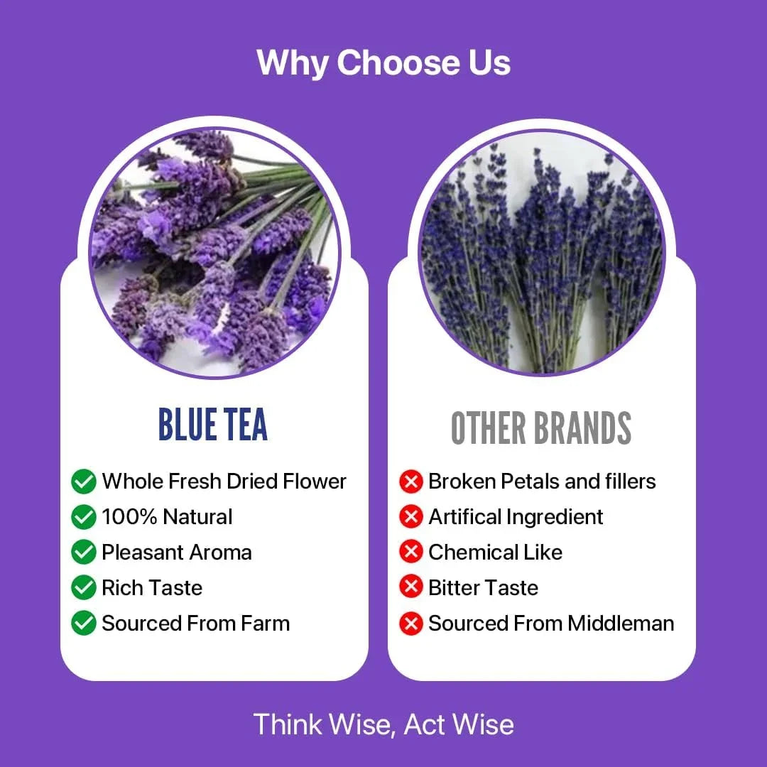 Blue Tea Lavender Herbal Tea 30g