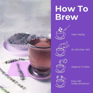 Blue Tea Lavender Herbal Tea 30g