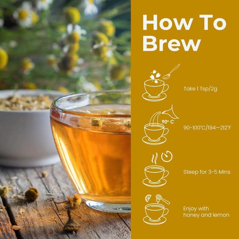 Blue Tea Chamomile Flower Tea 30g