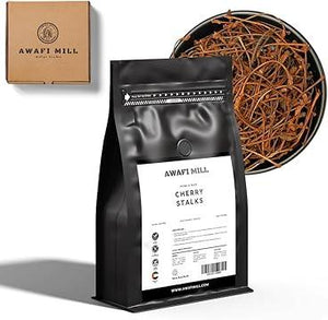 AWAFI MILL Dried Cherry Stalks Prunus avium Stem - 100 g | 3.5 Oz
