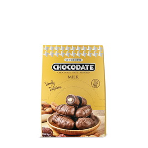 Chocodate Milk – Chocolate-Coated Dates with Roasted Almonds - 90Gm