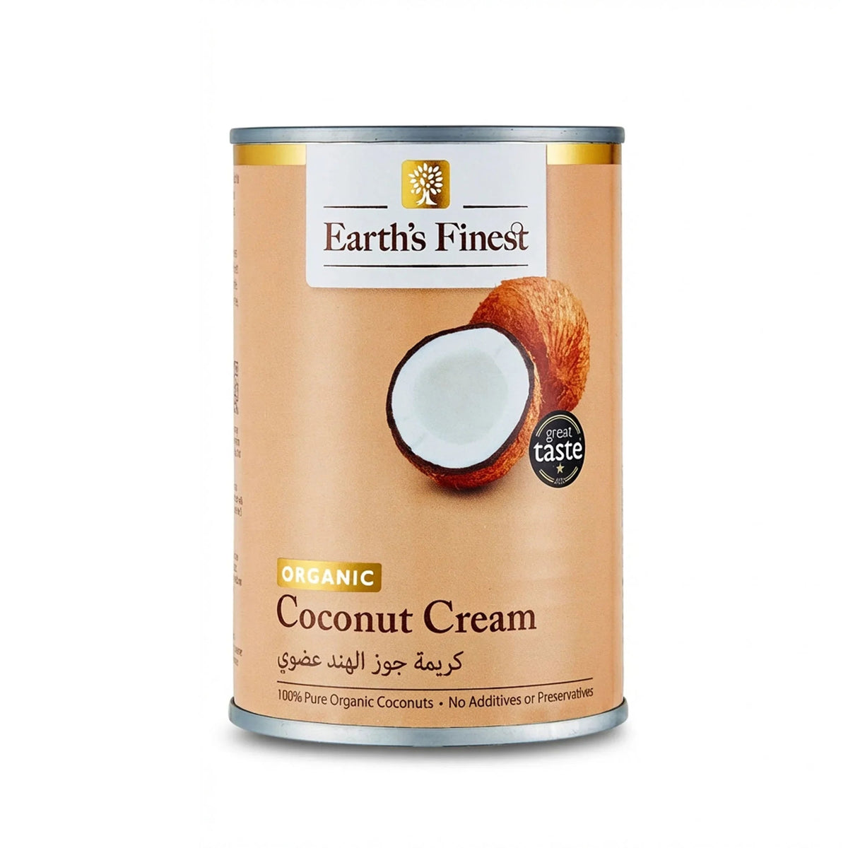 Earth's Finest Organic Coconut Cream - 400ml