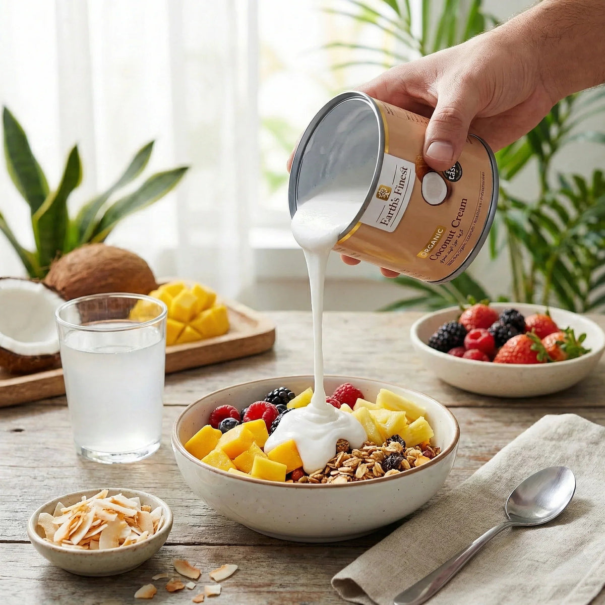 Earth's Finest Organic Coconut Cream - 400ml