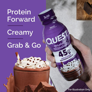Quest Protein Chocolate Milkshake