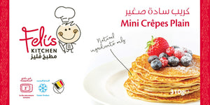 Feli's Kitchen Frozen Mini Crepes Plain 310g