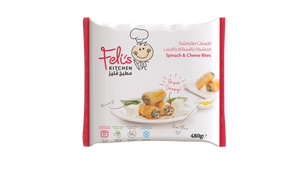 Feli's Kitchen Frozen Cheese & Spinach Bites - 800g