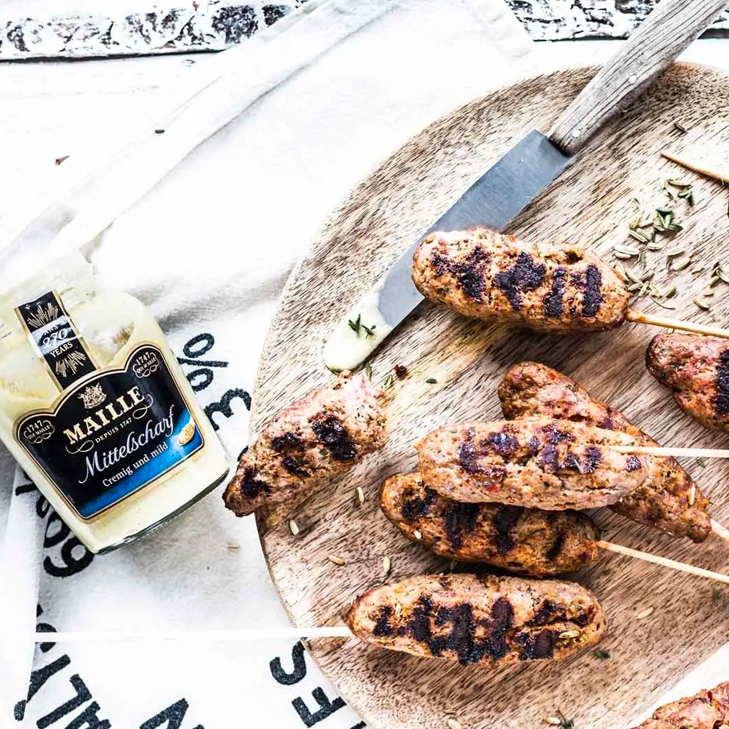 Maille Dijon Medium Spicy Mustard 200ml