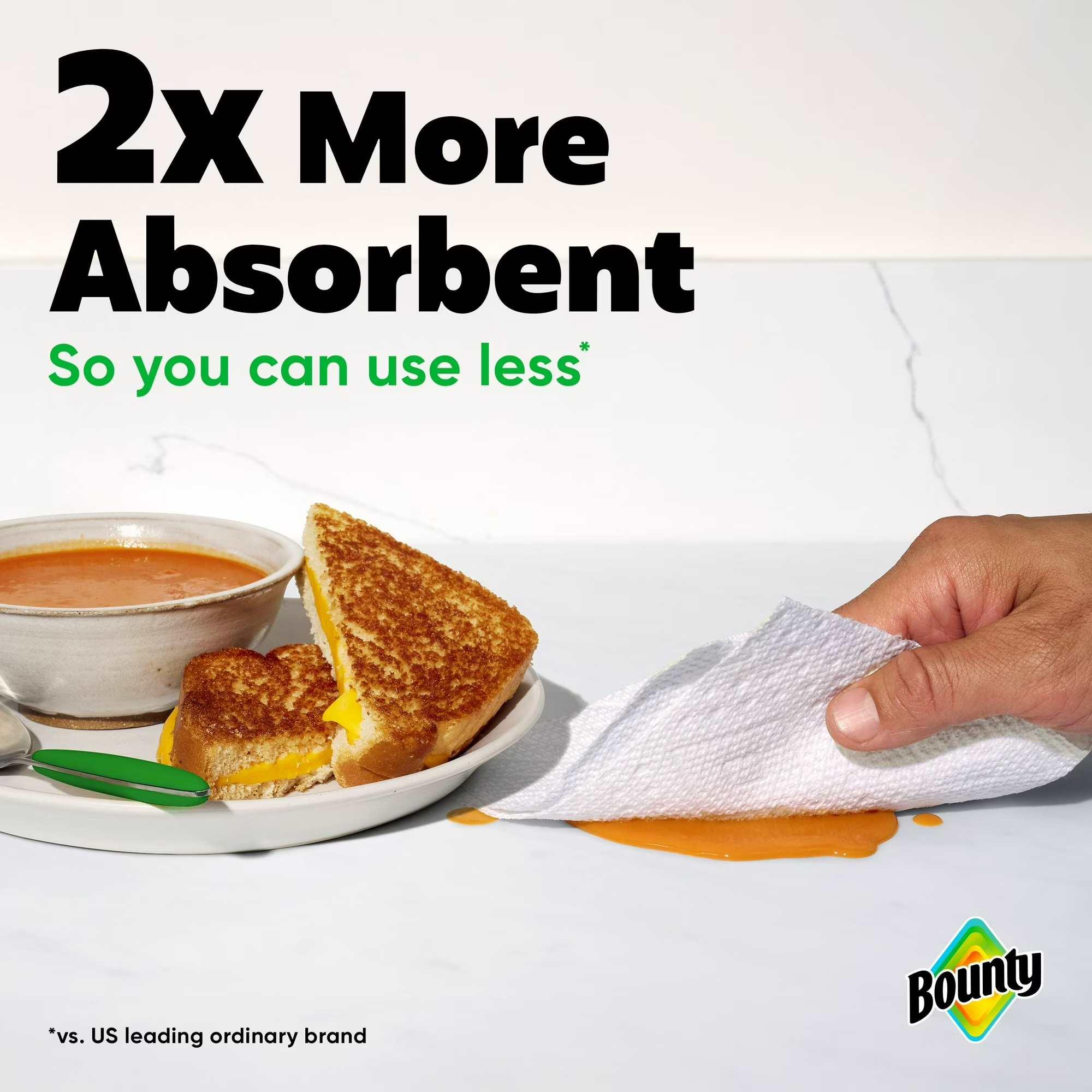 Bounty Select A-Size Paper Towels - 12 Rolls