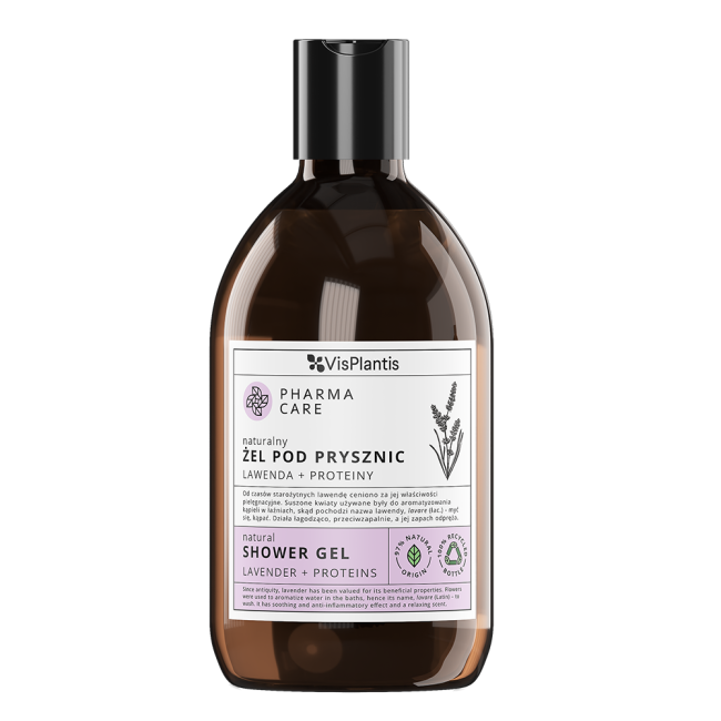 Natural Shower Gel Lavender + Proteins
