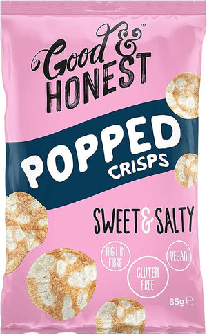 Good & Honest Gluten-Free Sweet & Salty Popped Crisps 75g