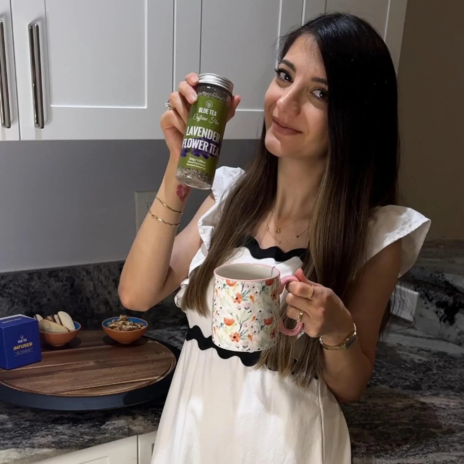 Blue Tea Lavender Herbal Tea 30g