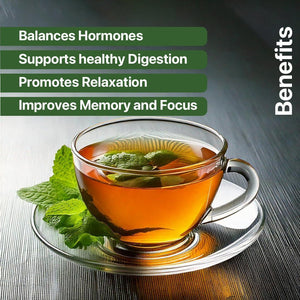 Blue Tea Spear Mint Herbal Tea 100g