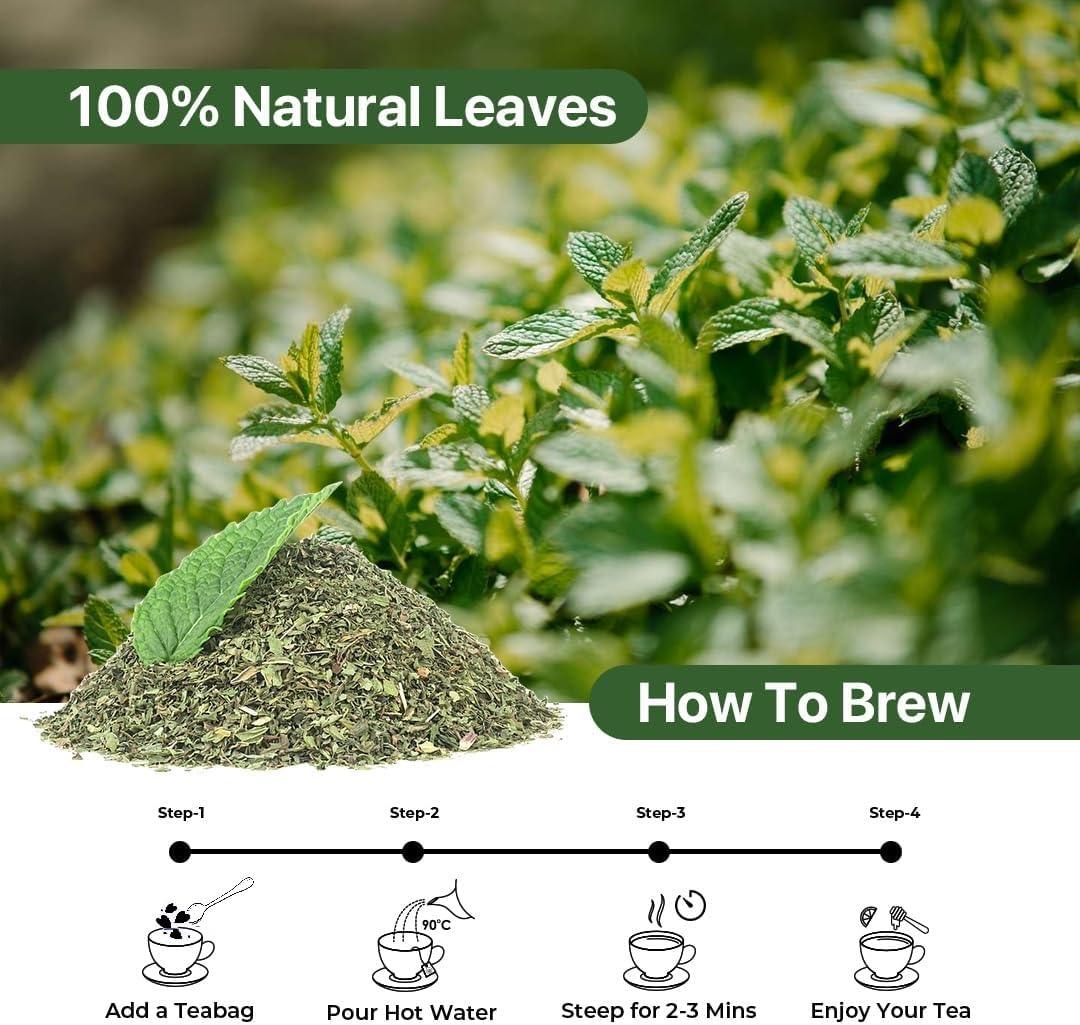 Blue Tea Spear Mint Herbal Tea 100g