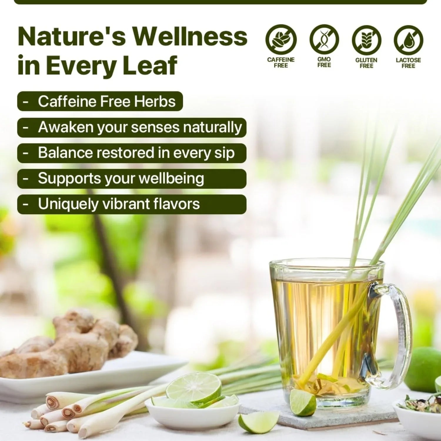 Blue Tea Lemon Grass 100g