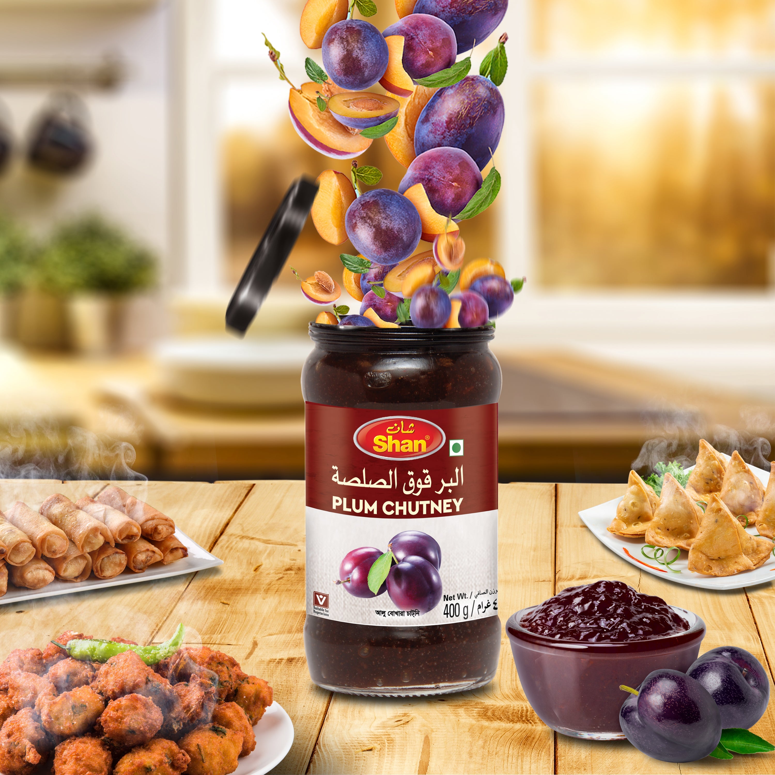 Shan Plum Chutney 400gm – Vegan Sauces & Condiments online UAE