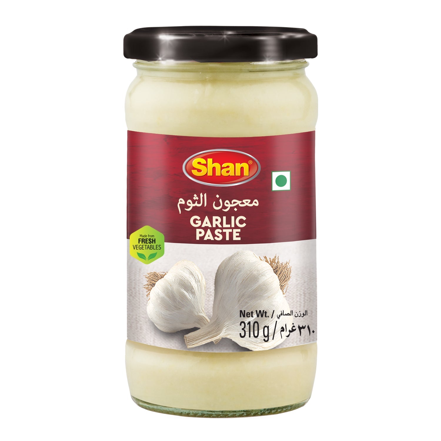 Shan Garlic Paste 310gm – Vegan Sauces & Condiments online UAE