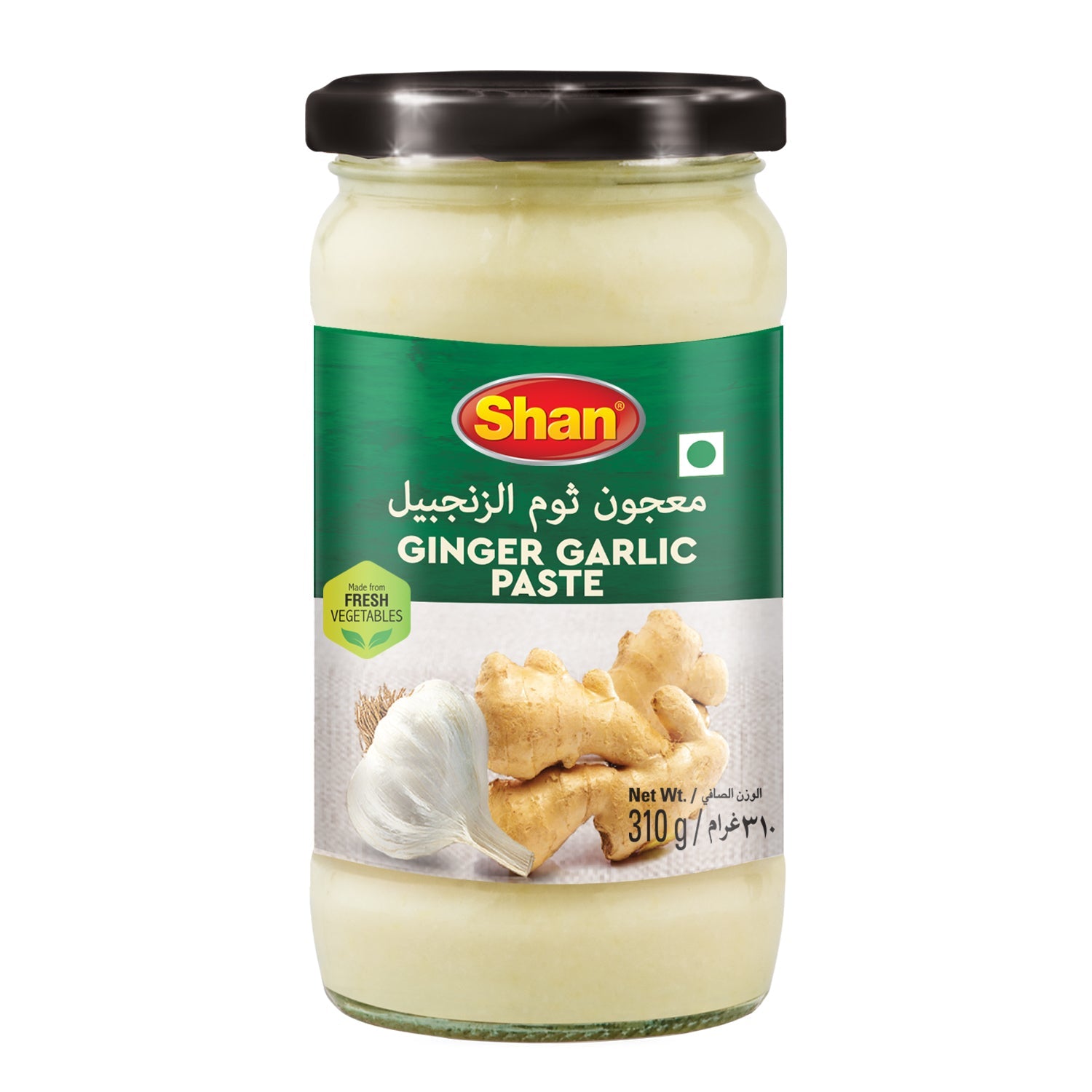 Shan Ginger Garlic Paste 310gm – Vegan Sauces & Condiments online UAE