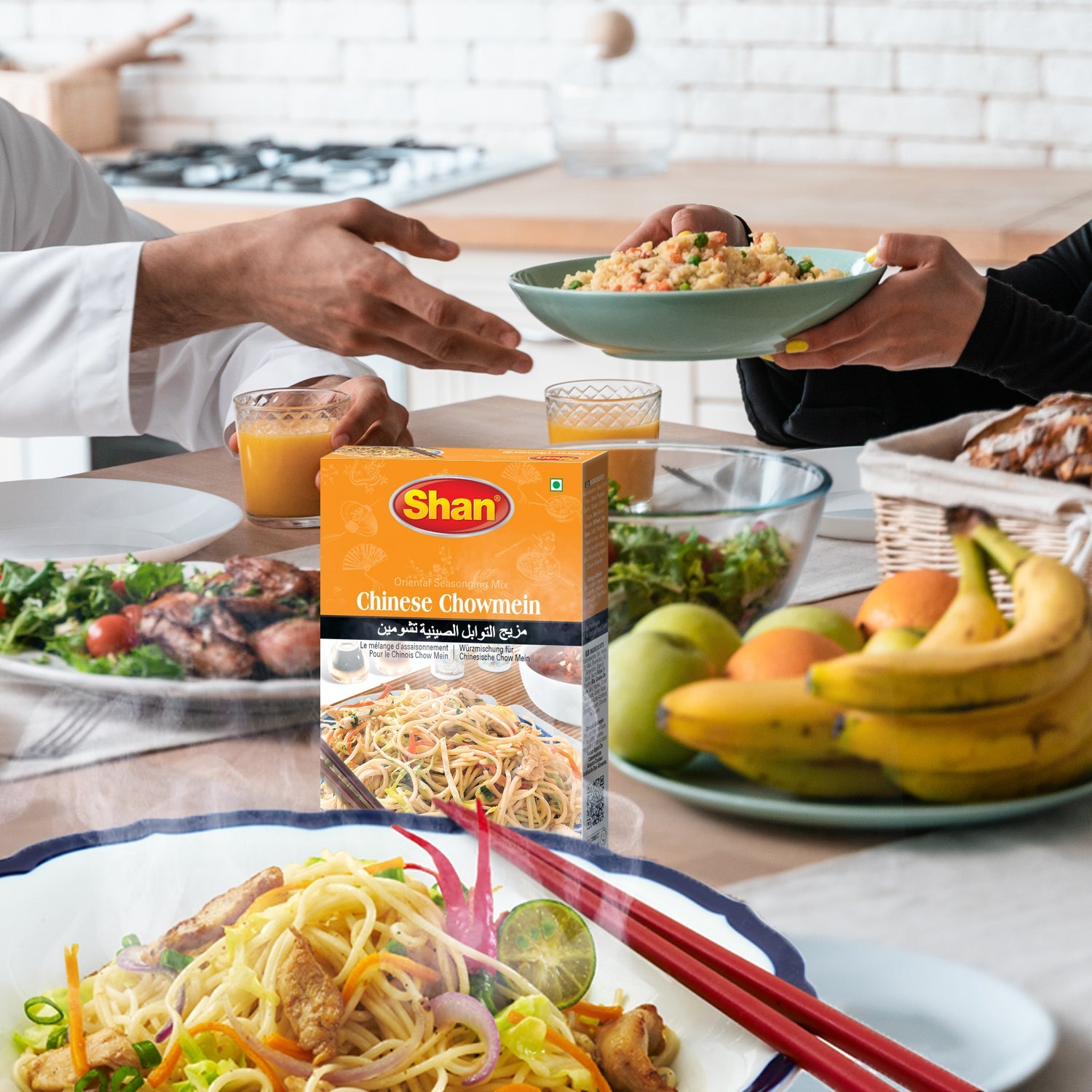 Shan Chinese Chowmein Oriental Seasoning Mix 35gm