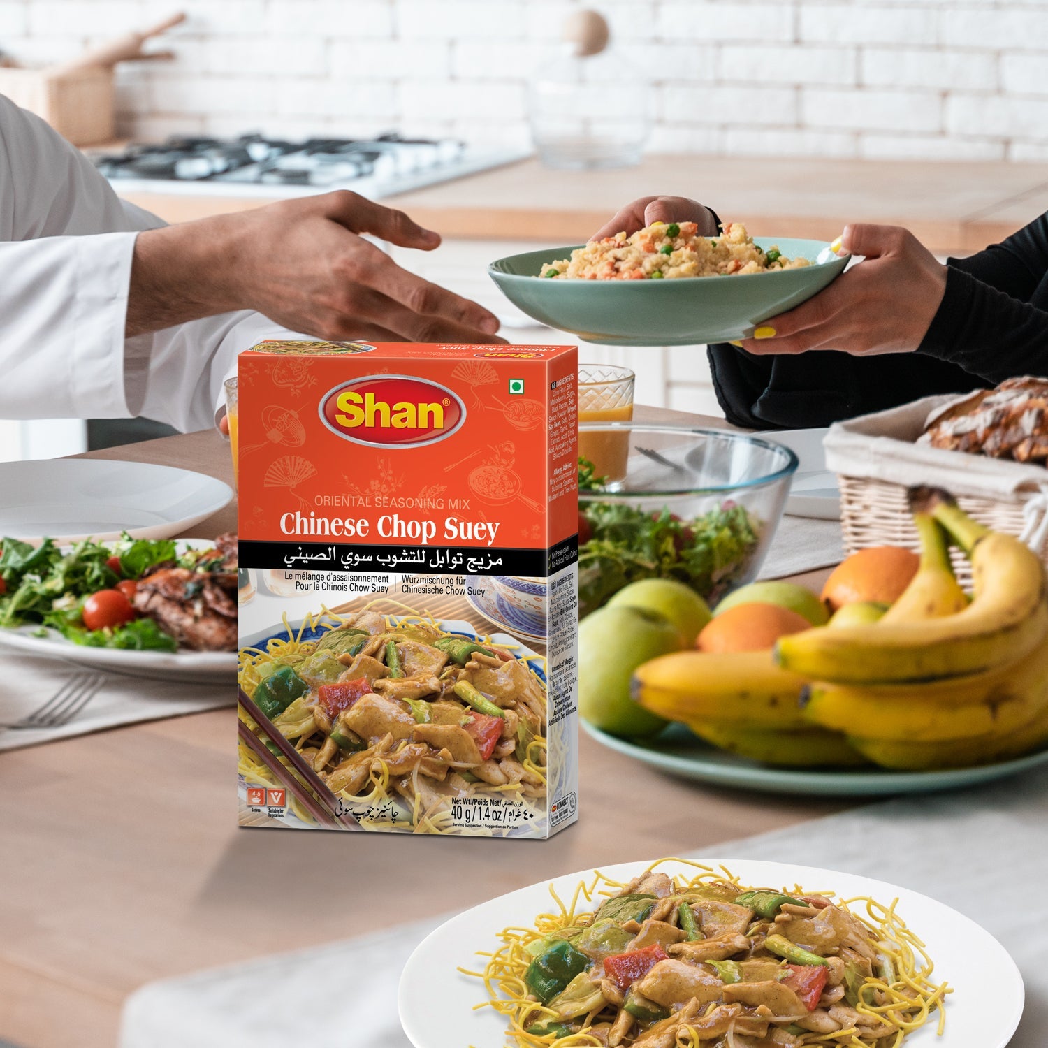 Shan Chinese Chop Suey Oriental Seasoning Mix 40gm
