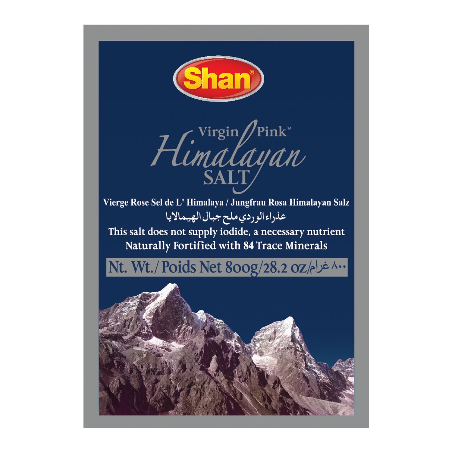 Shan Himalayan Virgin Pink Salt 800gm (Stand up Pouch) – Organic Herbs & Spices online UAE