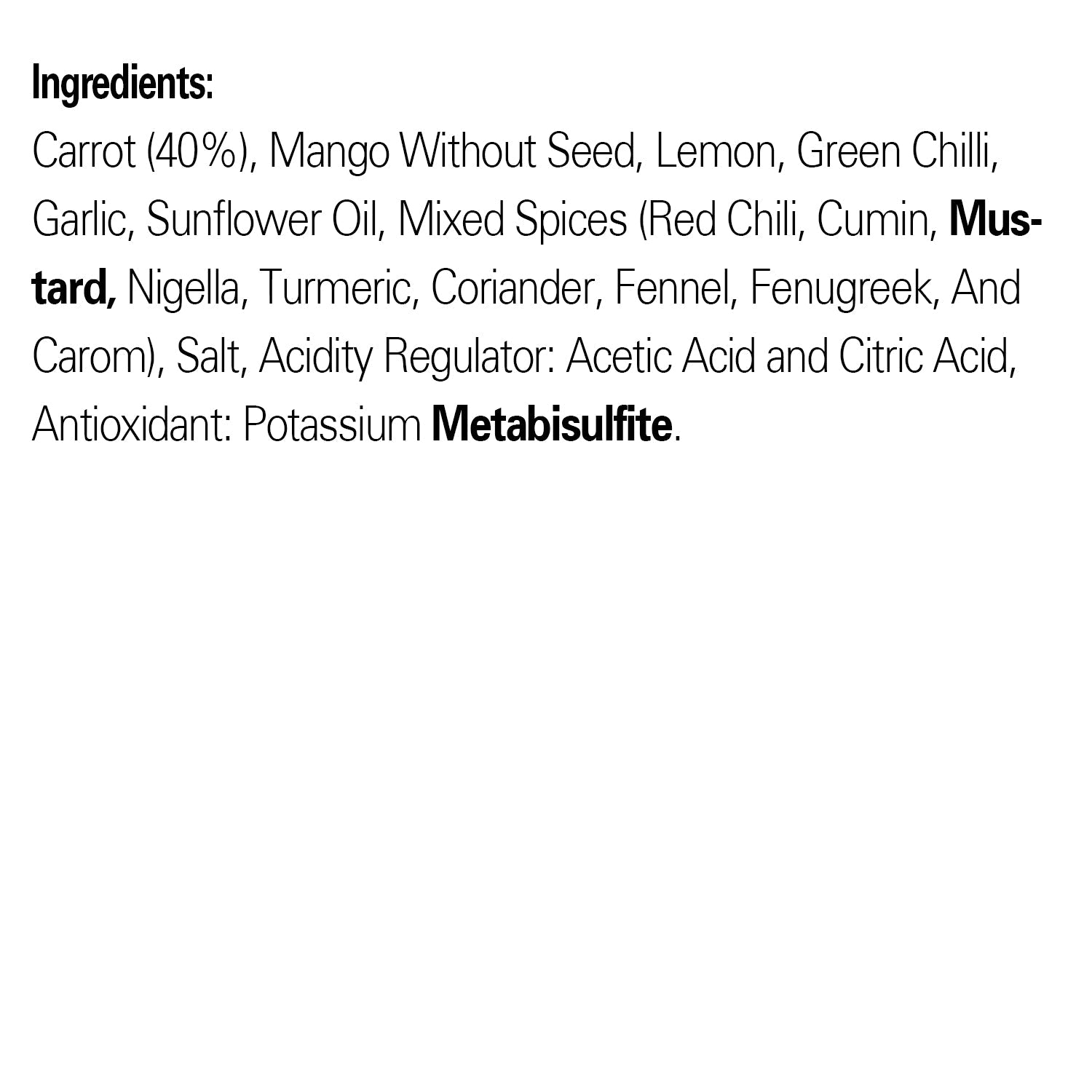 Shan Carrot Pickle 300gm