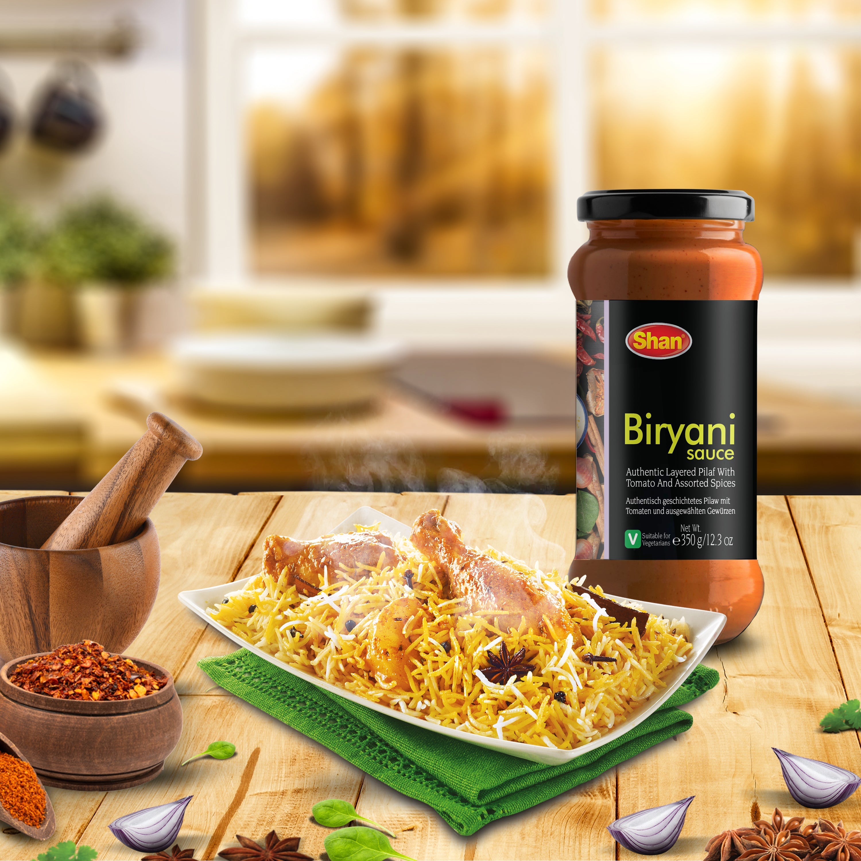 Shan Biriyani Sauce 350gm