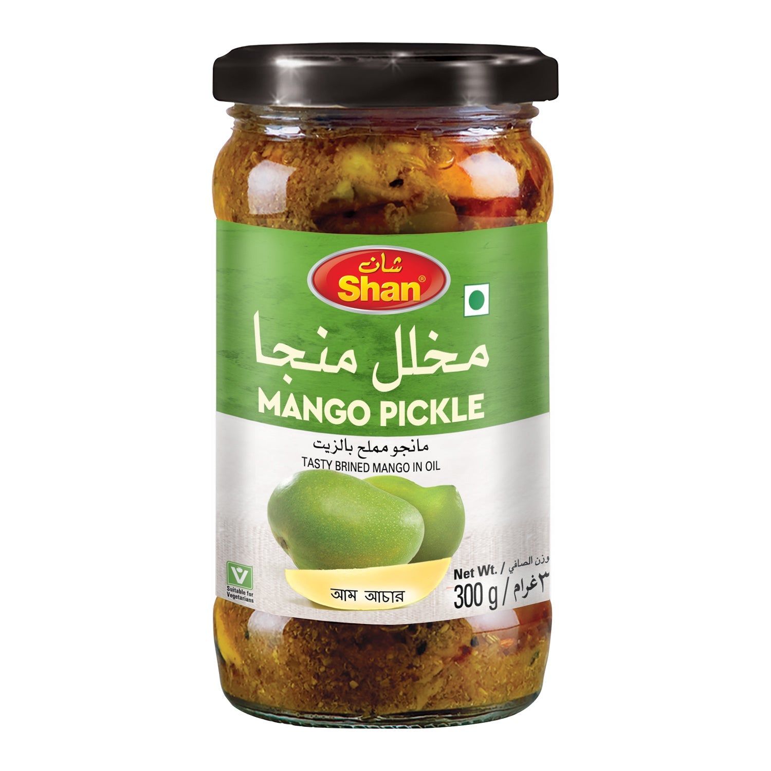 Shan Mango Pickle 300gm – Vegan Sauces & Condiments online UAE