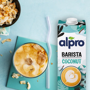 Alpro Barista Coconut Drink, Case of 12 (12 x 1L), Plant Based