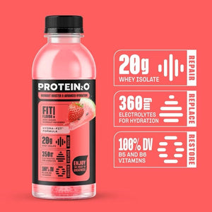 Protein2O Protein Hydration Drink With Electrolytes, Strawberry Watermelon 500ml