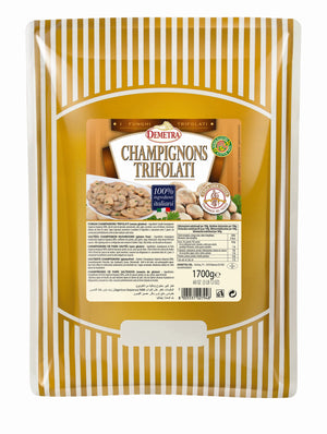 Demetra Sautéed Champignon Mushrooms 100% Italian, Gluten Free 1700gm